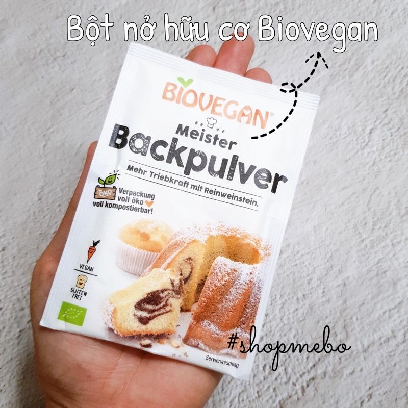 BỘT NỞ HỮU CƠ BIOVEGAN 17GR LÀM BÁNH PANCAKE, MUFFIN...