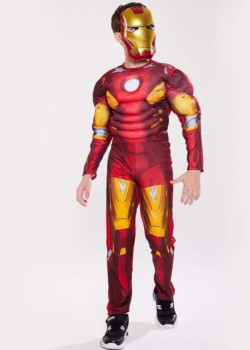 Trang Phục Người Sắt Iron Man Trẻ Em Trang Phục Avengers Trang Phục Halloween Siêu Anh Hùng Cho Trẻ Em