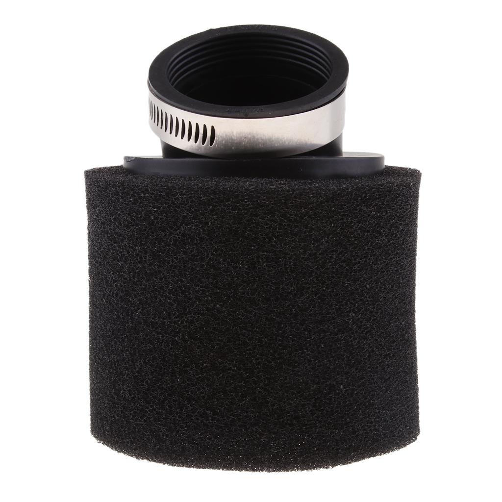 48mm Straight Foam Air Filter Pod for 150cc PIT Quad Dirt Bike ATV Buggy