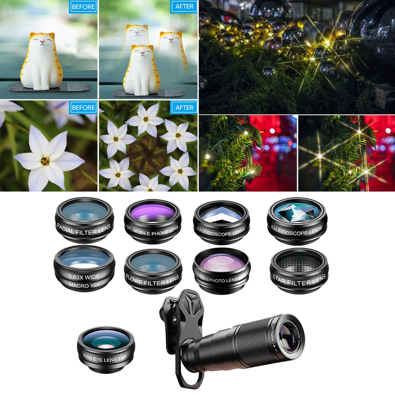 22x Lens for Phone Camera -22x Clip On for Tablet Mobile Phone Camera