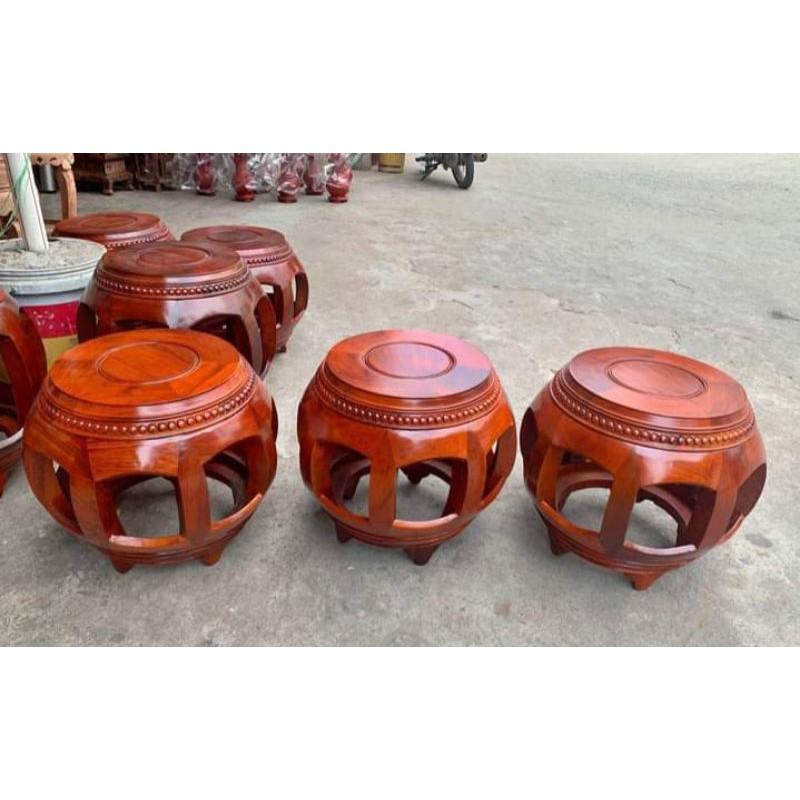 Đôn trống gỗ hương ta