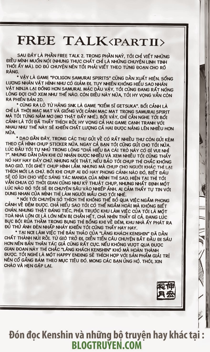 lãng khách kenshin bản nét (2019) chapter 147 19