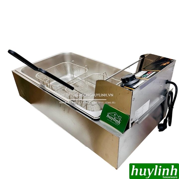 Bếp chiên nhúng đơn ngập dầu Sunny SN01S - Dung tích 12 lít - 2 rổ chiên