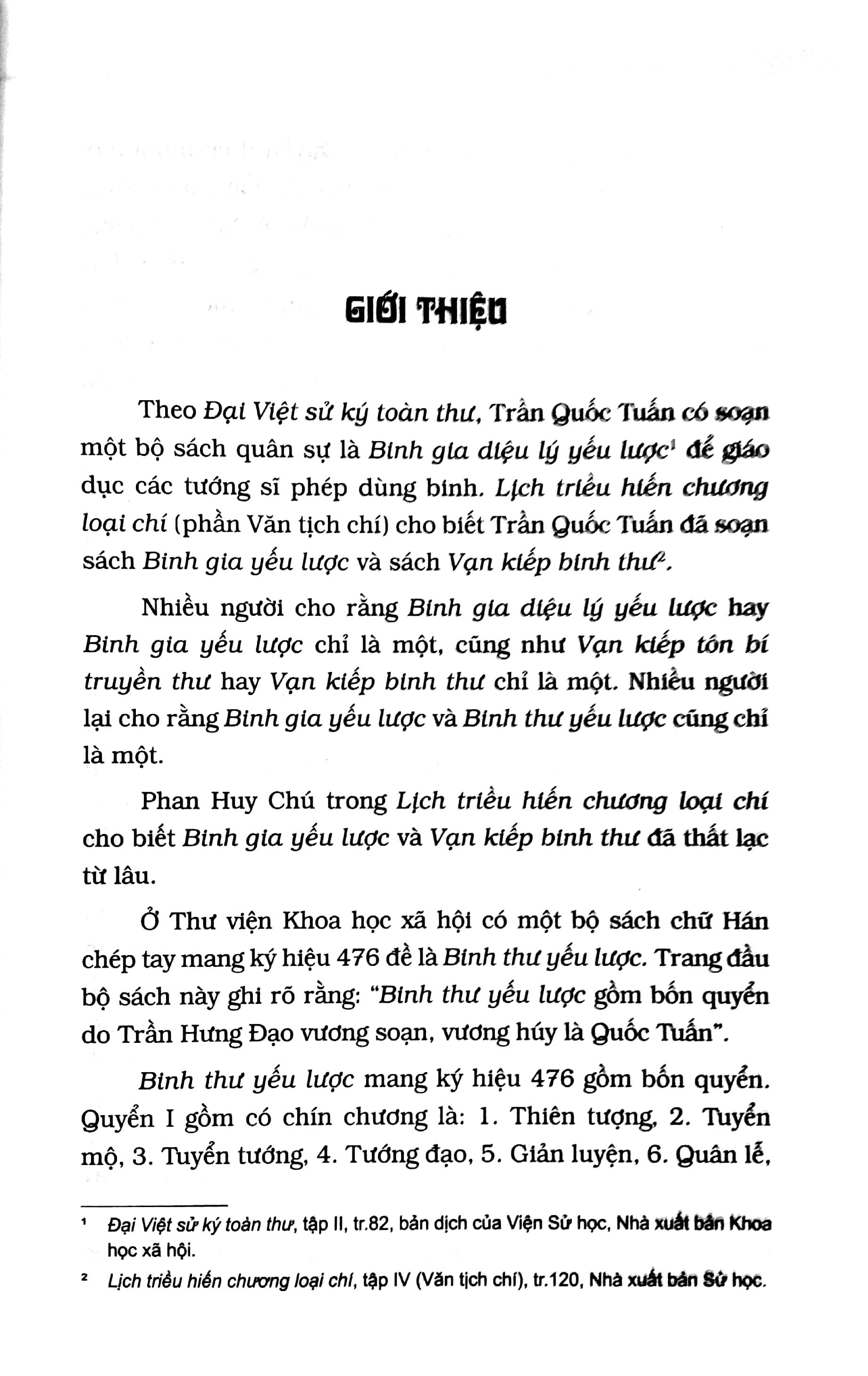 Binh Thư Yếu Lược