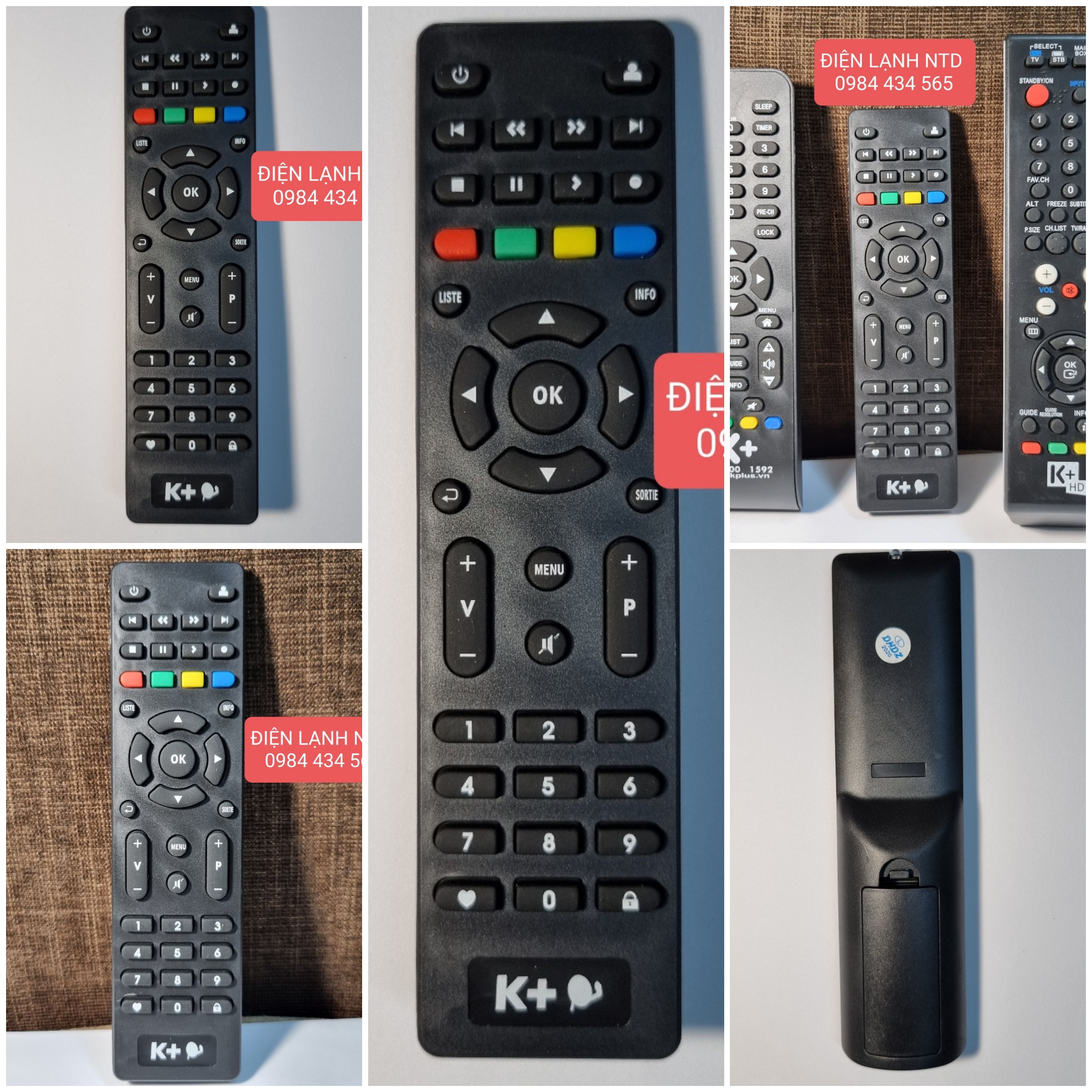 Điều khiển K+/remote K+/remote điều khiển K+