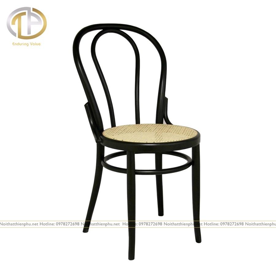 Ghế Thonet gỗ tần bì (Ash) mặt mây - ghế ăn, ghế cafe, ghế nhà hàng đẹp