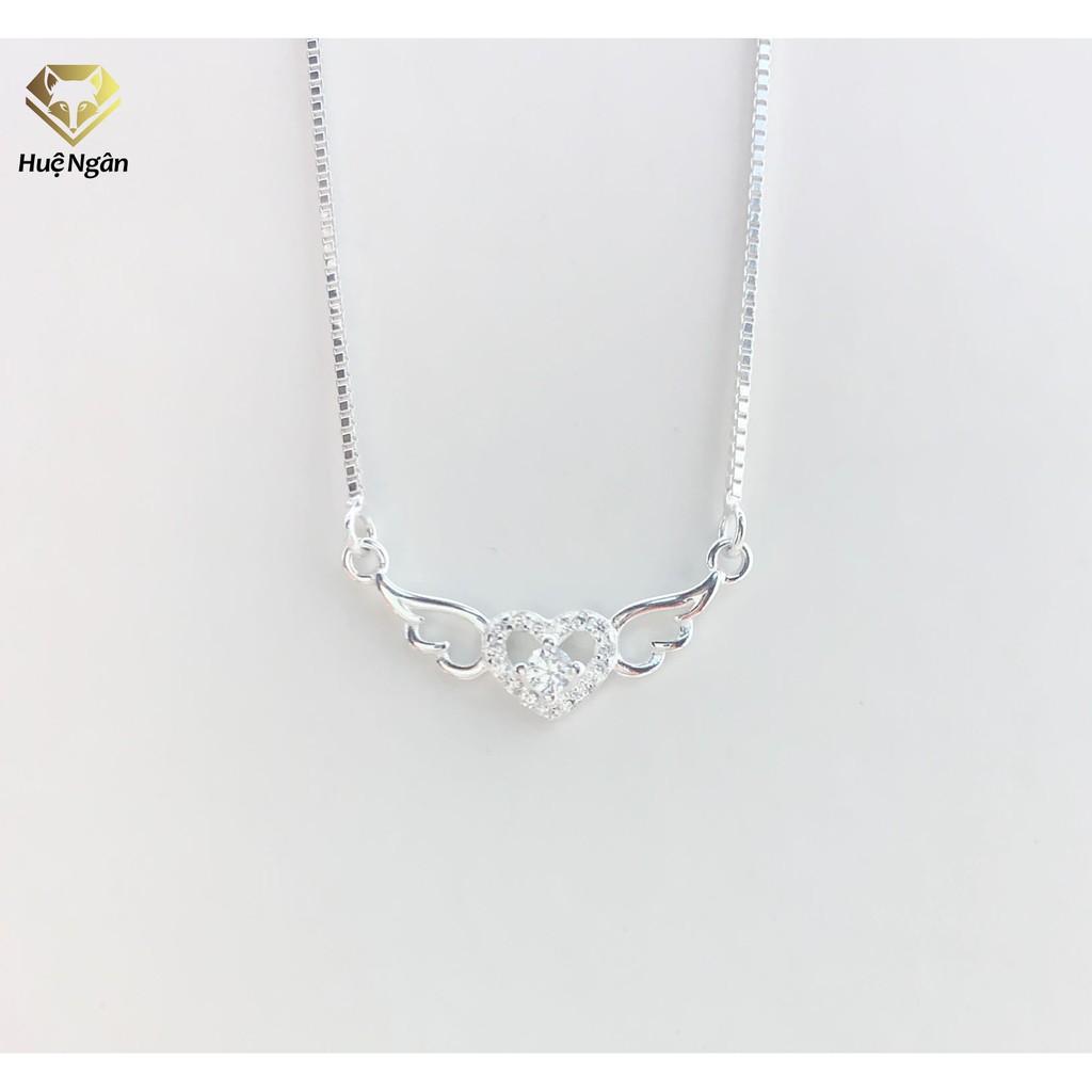 Dây chuyền bạc Ý 925 Huệ Ngân - Đôi cánh thiên thần PP1784