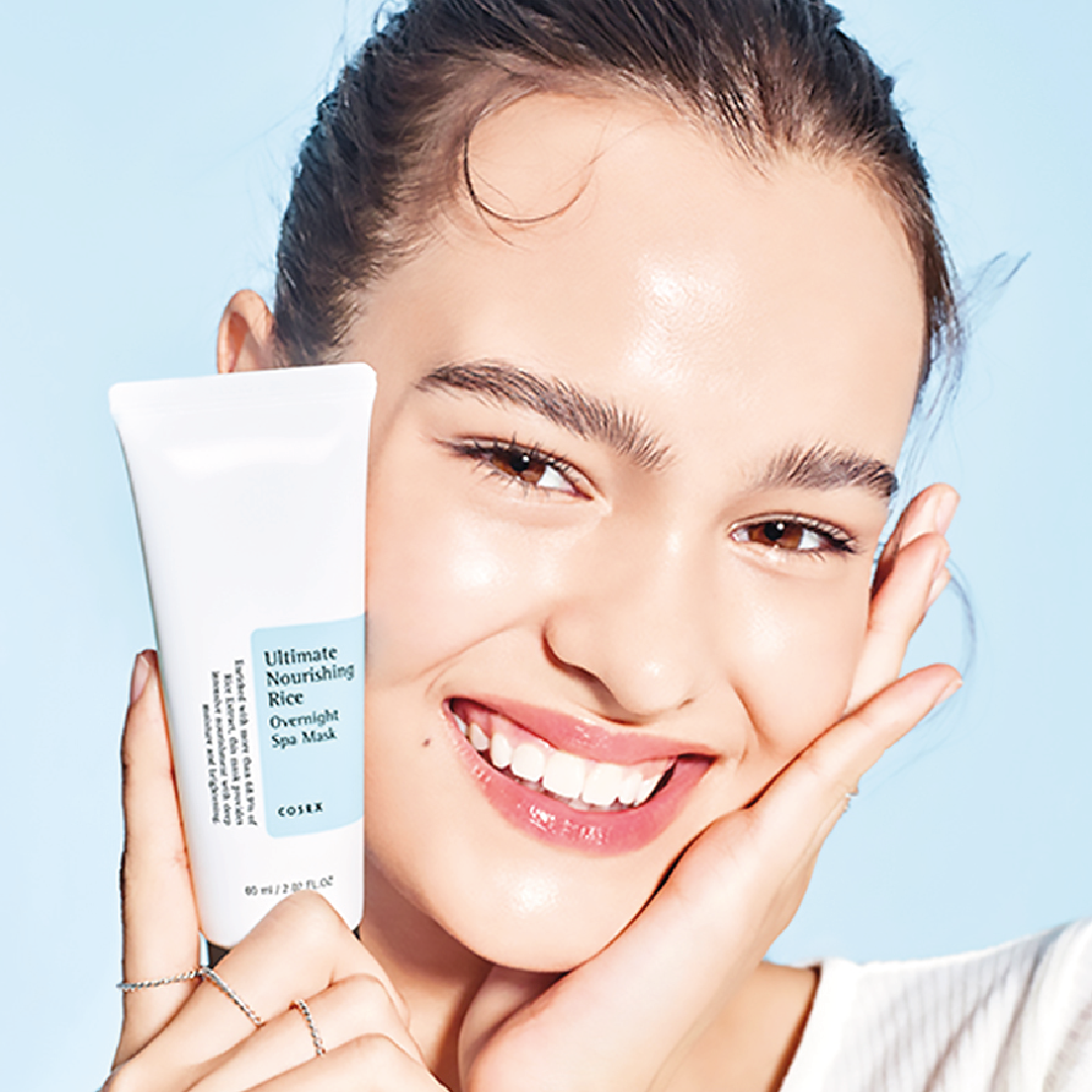Mặt Nạ Ngủ Gạo Dưỡng Sáng Và Đều Màu Da COSRX Ultimate Nourishing Rice Overnight Spa Mask 60ml