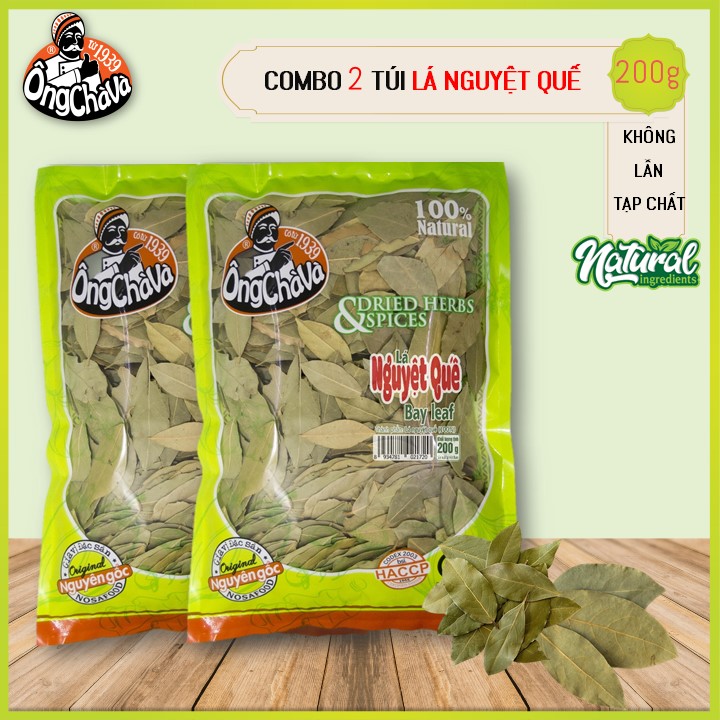 Combo 2 Túi Lá Nguyệt Quế 200g