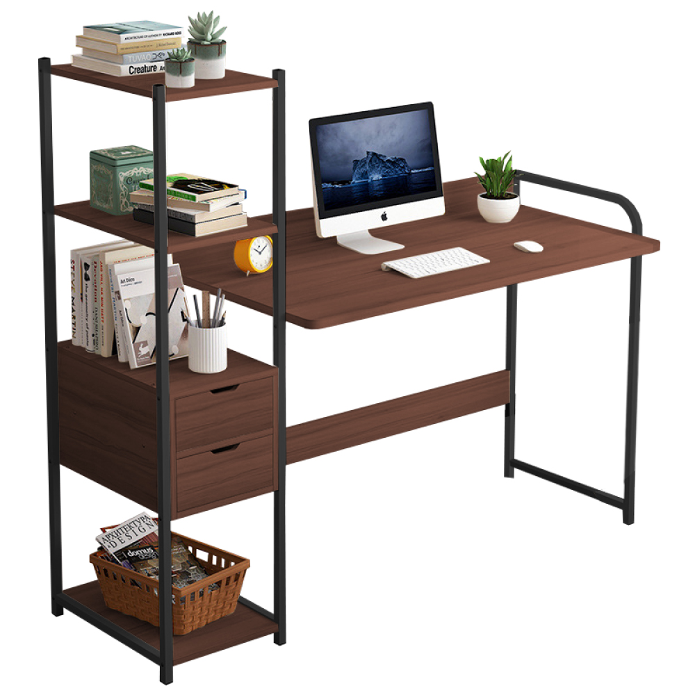 BG - Bàn học tập,làm việc đa năng siêu tiện ích mẫu mới 2021 model B2004 Thái Lan - nâu vân gỗ
