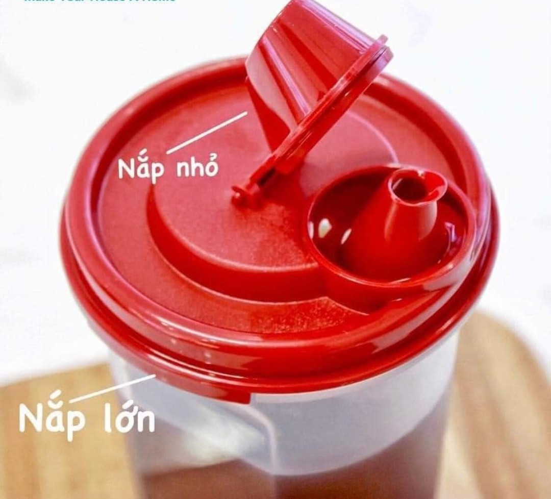 Bình dầu Stor N Pour 650ml Tupperware - Hàng chính hãng