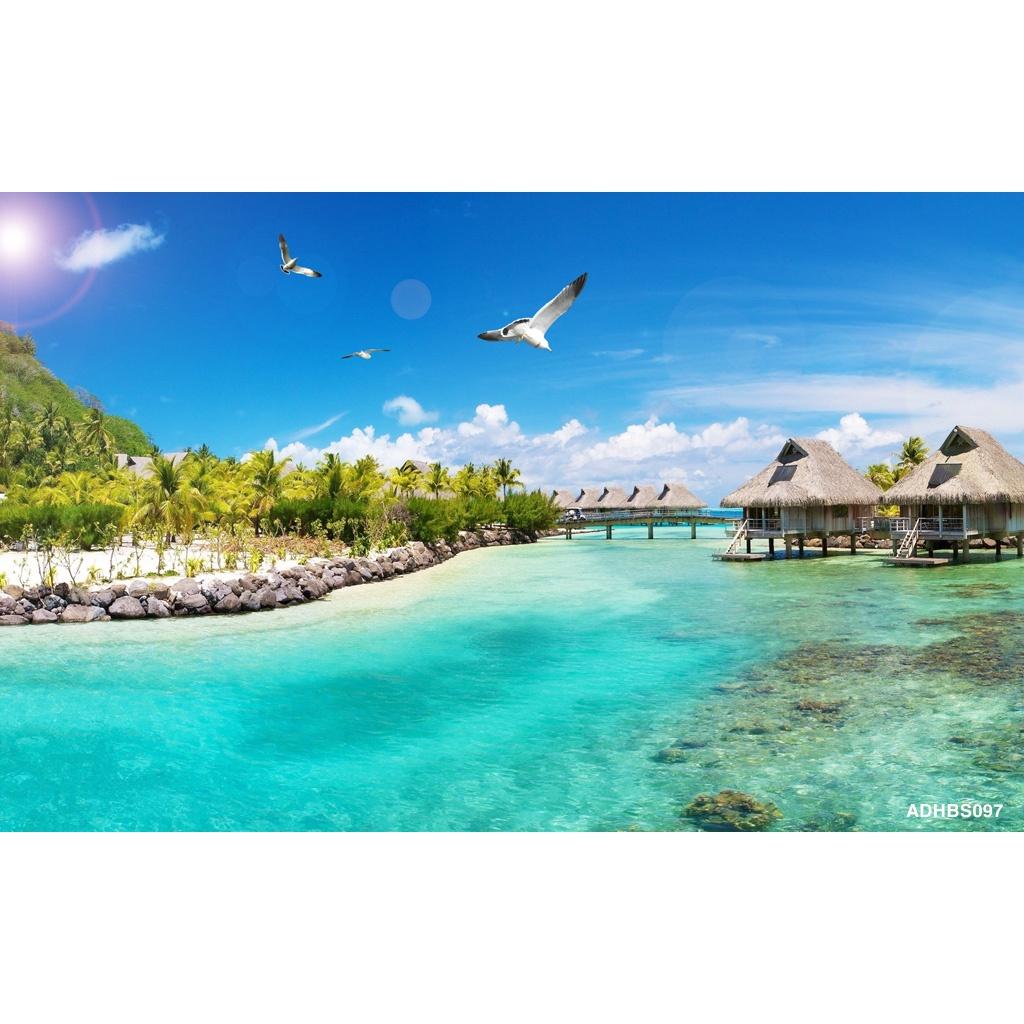Tranh dán tường biển 02