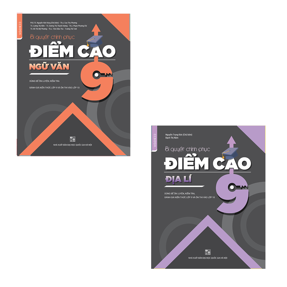 Combo Bí quyết chinh phục điểm cao Lớp 9 Ngữ văn - Địa lý