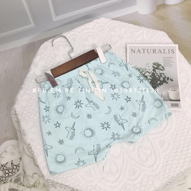 Quần đùi cotton cho bé (HSN1947 size 5 đến 16kg