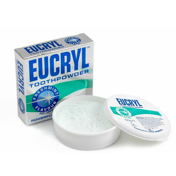 Bột tẩy trắng răng Eucryl 50g