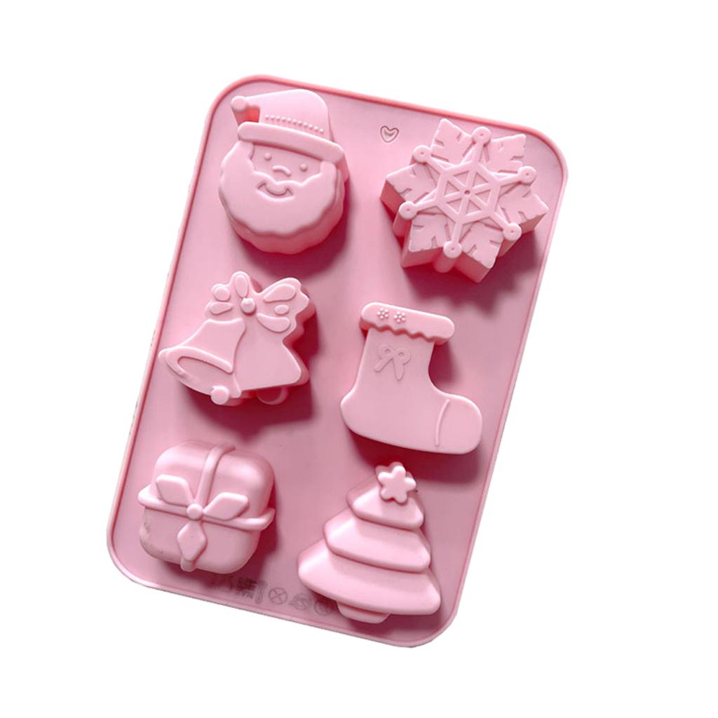 Christmas Cake Baking Molds Chocolate Mould DIY Decoration Tools