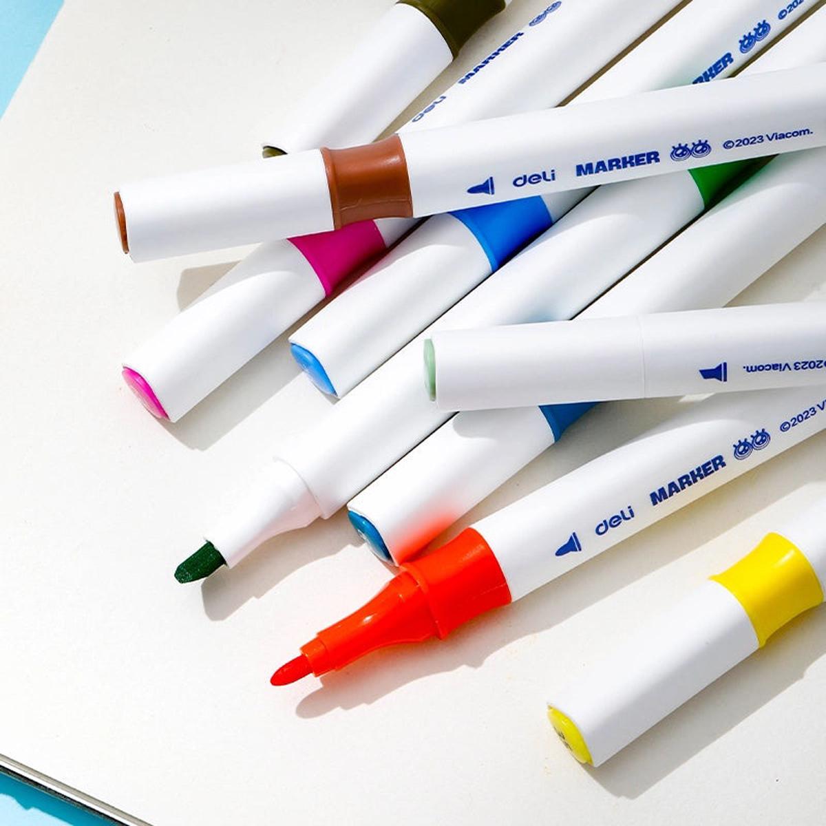 Hộp 12 Bút Marker Acrylic - Deli EC189-12