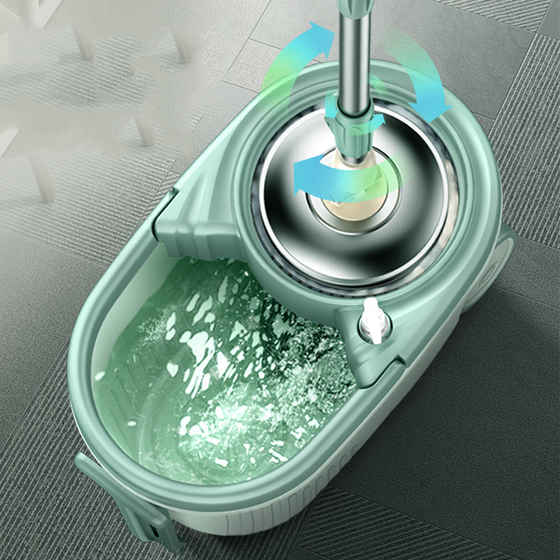 Bộ Chổi Lau Nhà 360 Độ Lồng Vắt Phân Tách