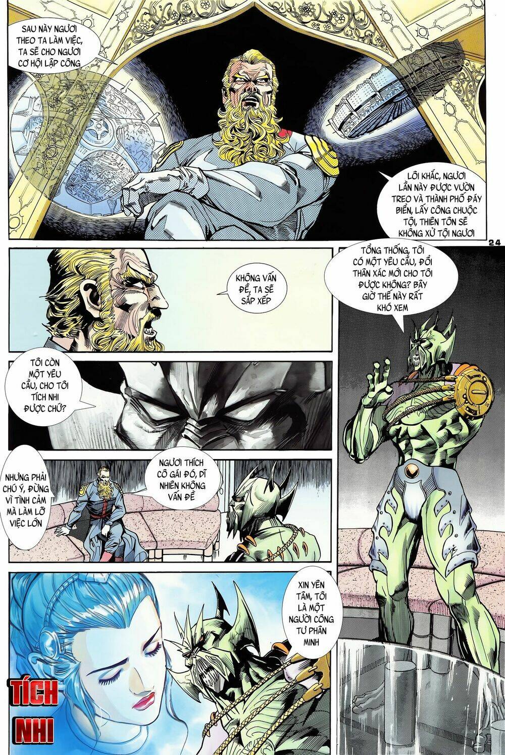 long hổ 5 thế chapter 174 9