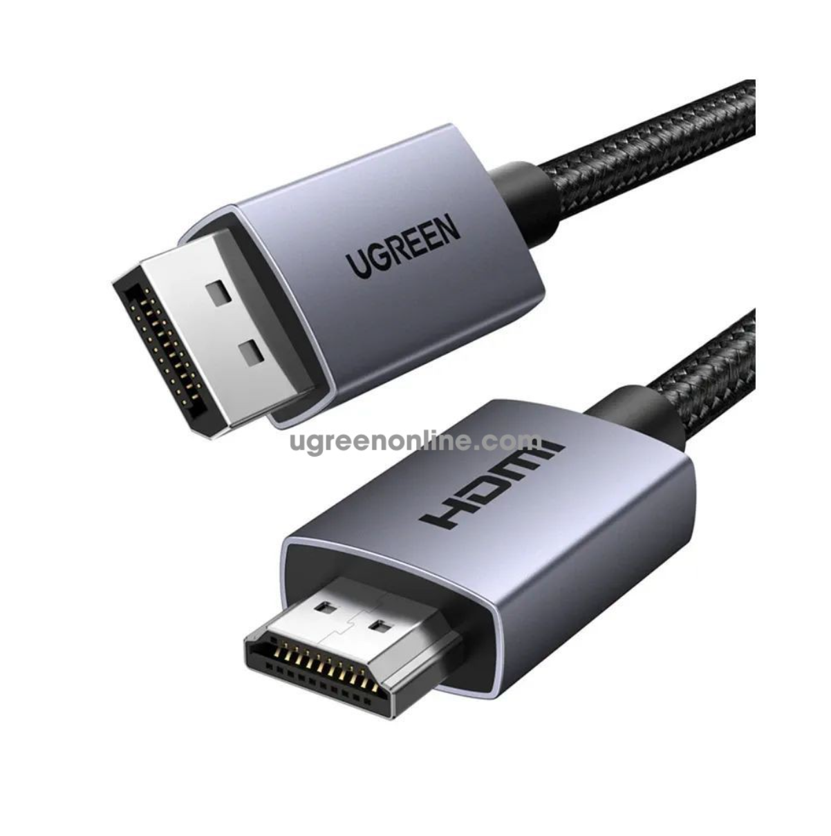 Cáp Displayport V2.1 ( Male to Male ) Ugreen 55566 (Dài 0.5m) - Hàng Chính Hãng