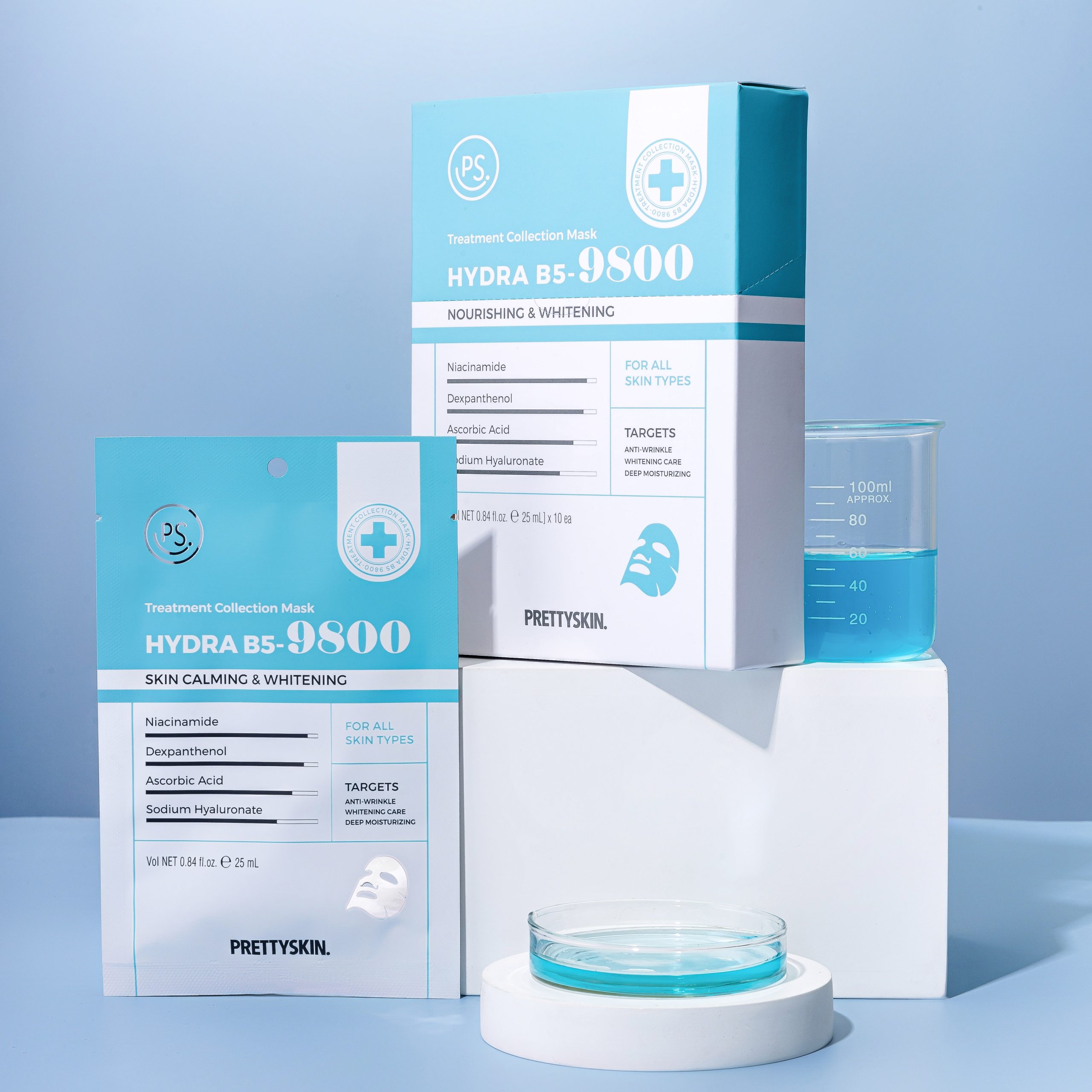 Mặt nạ dưỡng trắng Hydra B5-9800 Prettyskin
