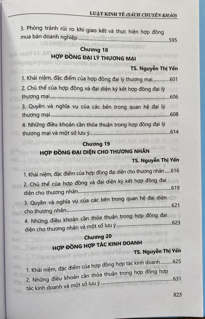 Luật kinh tế chuyên khảo
