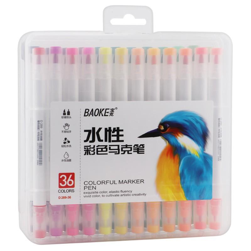 Bút lông hai đầu Marker Baoke - D289 
