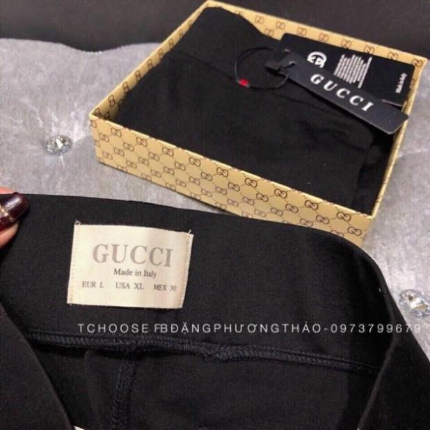 Quần Legging cạp cao gel bụng chất umi hàn_mã L01