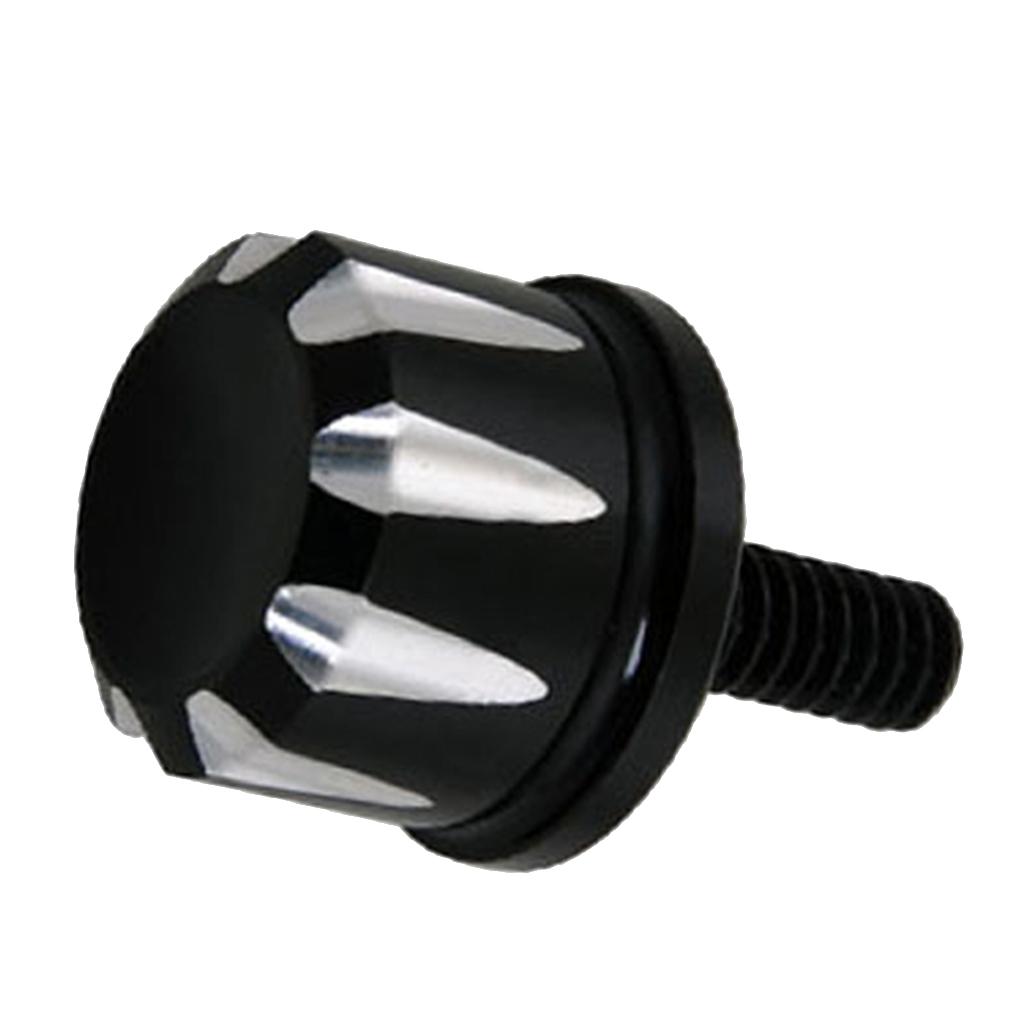 Ghế Nhôm Màu đen Bolt Bolt Cap Cap Nut Cho Ghế Gắn Harley