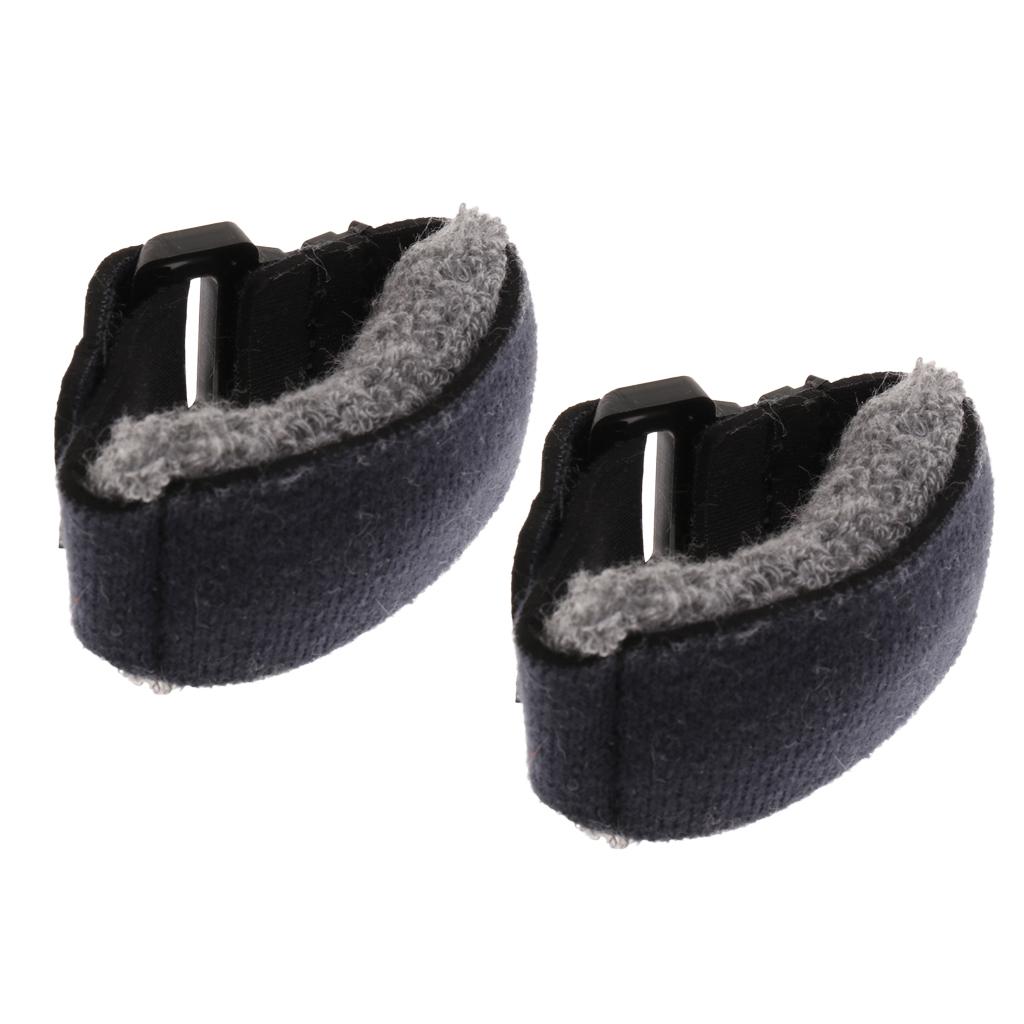 Sunnimix 2 Chiếc Di Động Guitar/Bass/Dây Đàn Ukulele Tắt Tiếng, giảm Ồn Lõi Giảm Chấn Tắt Tiếng Dụng Cụ Fretboard Bọc Ng