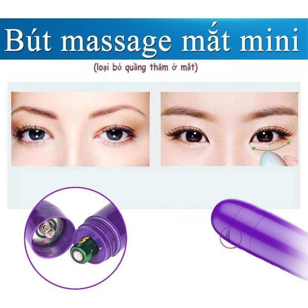 Massage Mắt Hình Chiếc Bút Chống Thâm Quầng Mắt Chống Bọng Mắt Nâng Cơ Mặt