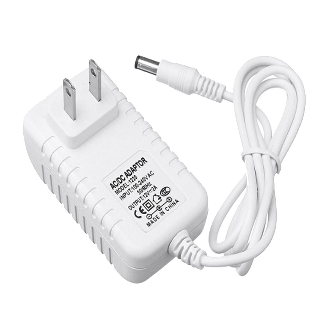 LED Lighting Power Adapter,, AC 100-240V to DC 12V, Switching Power Supply, US Plug Power Converter for LED Strip Light and More