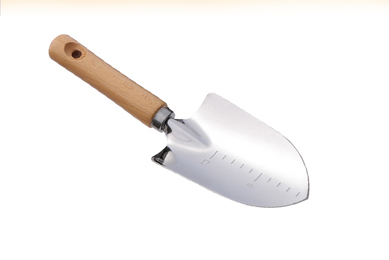 Bộ dụng cụ làm vườn inox cán gỗ cao cấp LV124