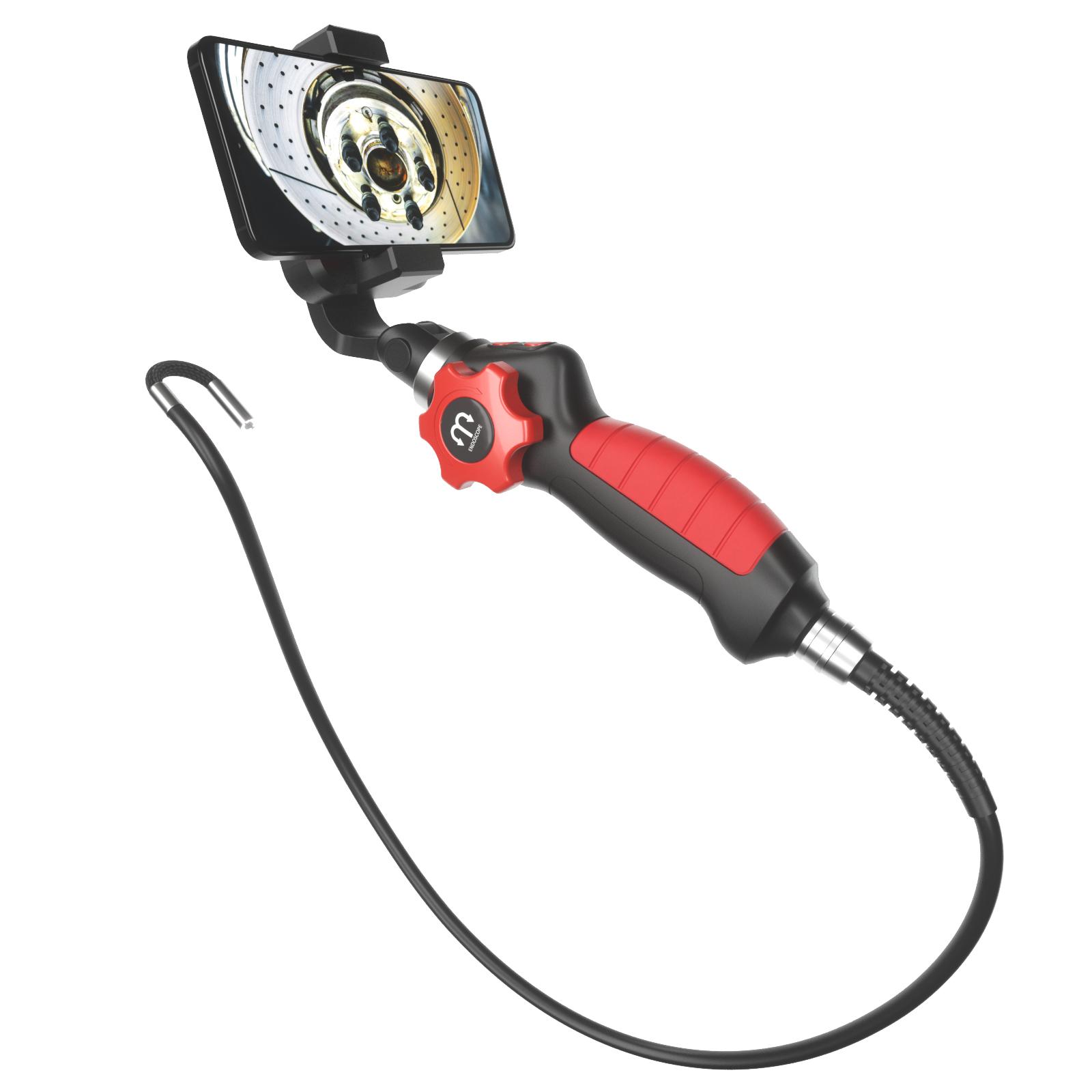 2MP 1080p WiFi/3in1 USB 2 cách khớp nối 180 độ quay tay lái Máy ảnh kính hiển vi nội soi công nghiệp