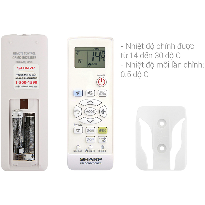 Máy Lạnh/Điều hòa SHARP AH-XP13WHW 1.5 Hp 1 chiều