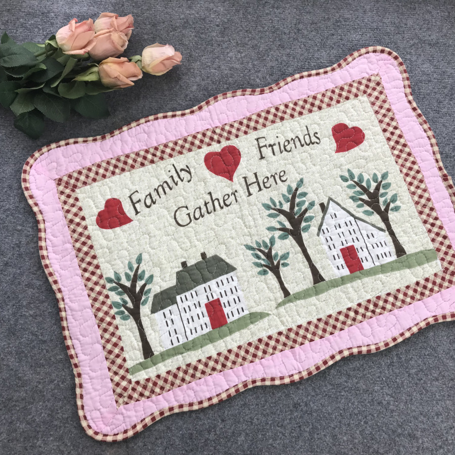 Thảm chùi chân - Family hồng - TCC042