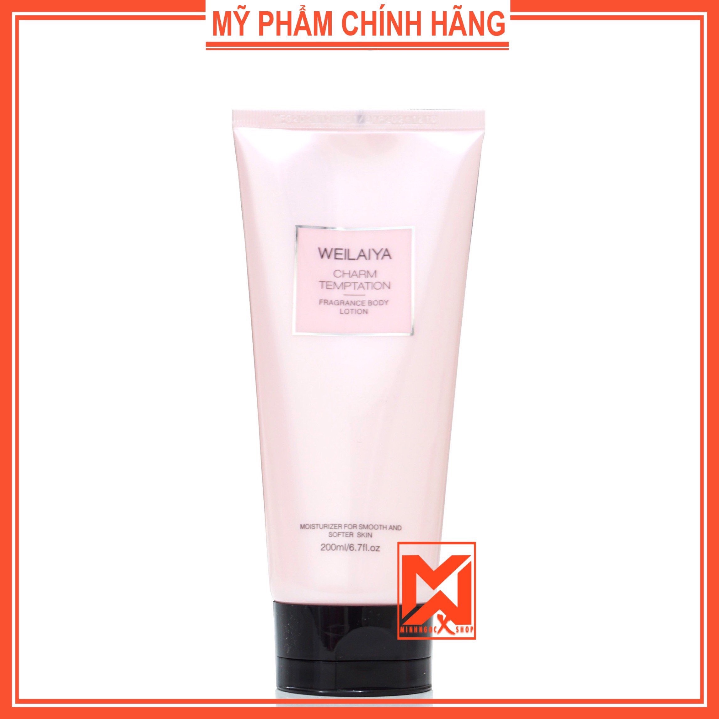 Sữa dưỡng thể WEILAIYA 200ml, hương thơm nước hoa dưỡng thể 3 tầng dưỡng trắng sáng da