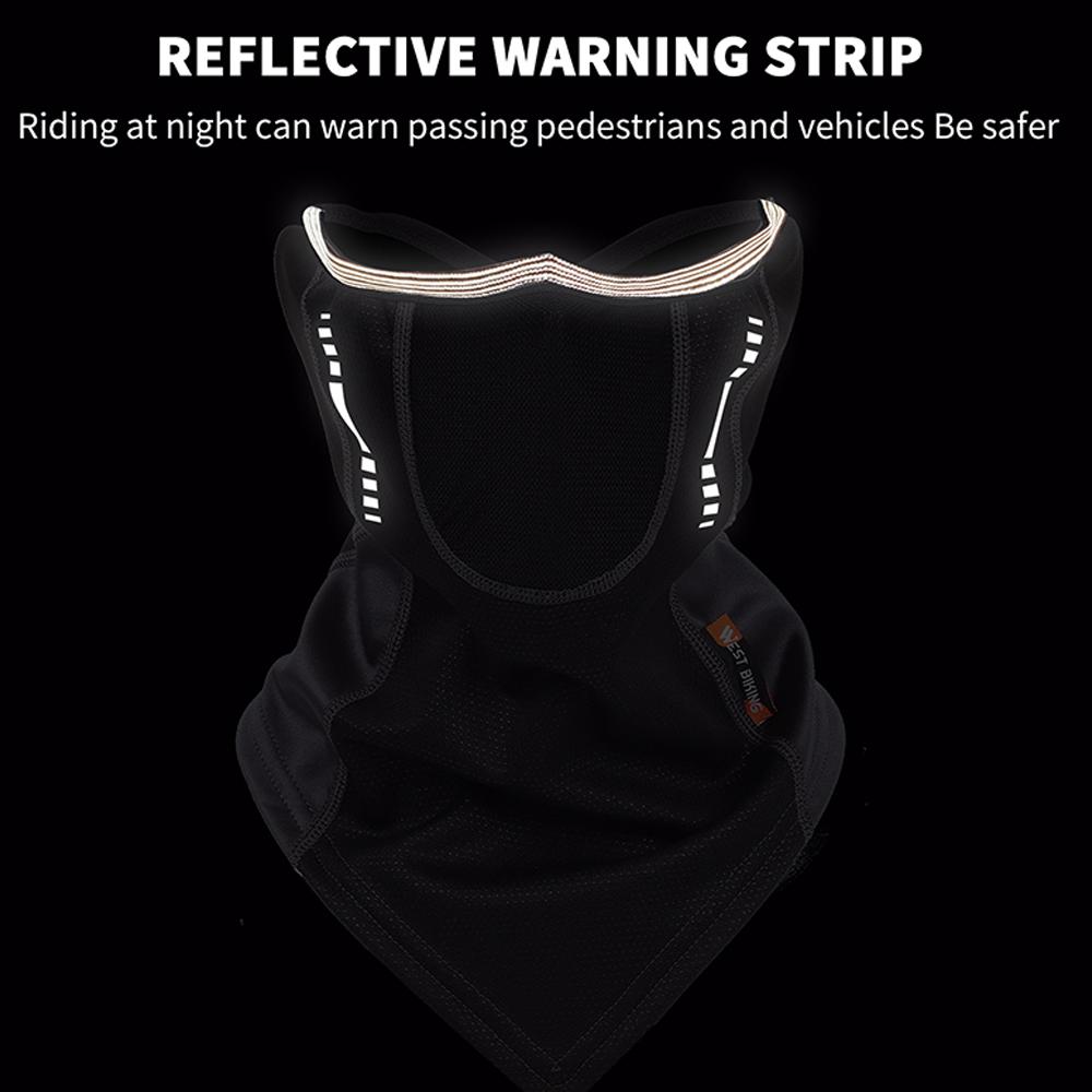 Mặt nạ xe đạp xe nửa mặt, che cổ, chống gió, thoáng khí