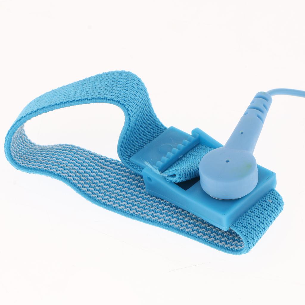 2 PC Chống Tĩnh Điện Dây ESD Tiếp Đất Cổ Tay Chống Tĩnh Điện Xây Dựng