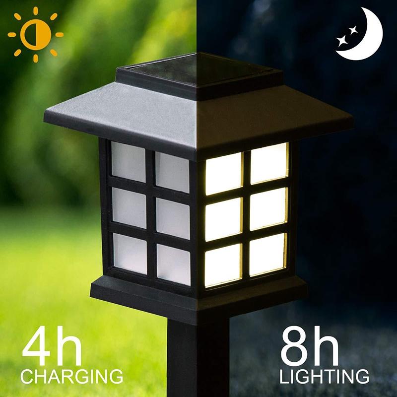 Bộ 2 Đèn Led Năng Lượng Mặt Trời Cảm Biến Tiết Kiệm Năng Lượng