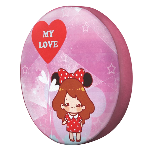 Gối tròn Cô bé tai Minnie - GOCP024
