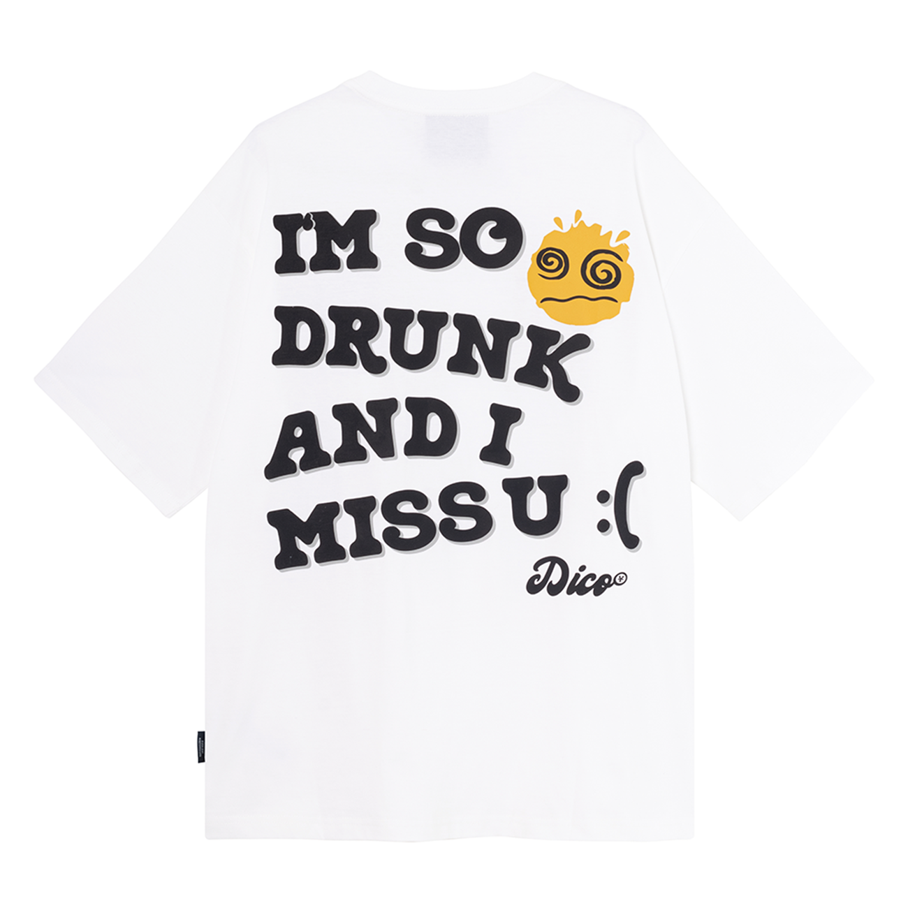 DirtyCoins Áo thun I'm So Drunk T-shirt - White