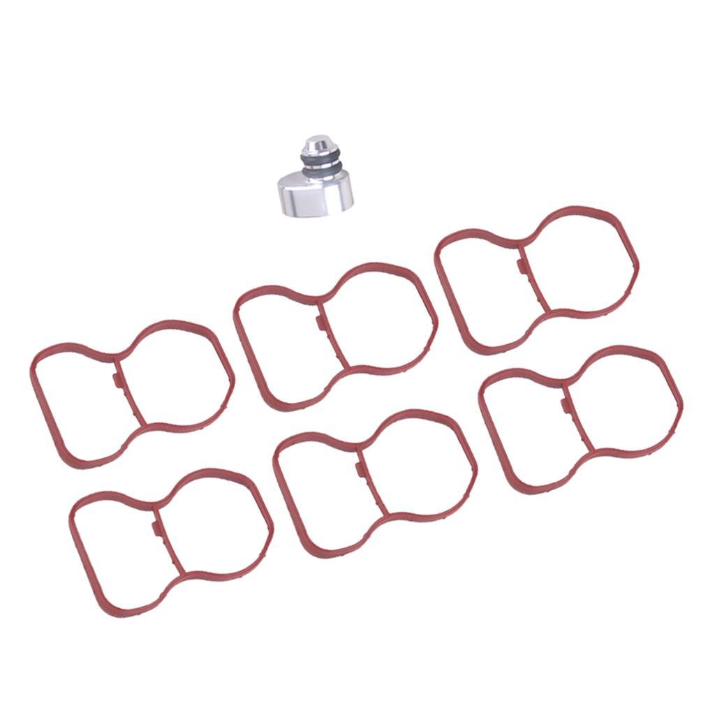 Swirl Blanks Flaps Repair Removel Set with Intake Gaskets for BMW N57 N57S E90 E91 E92 E93 F07 F10