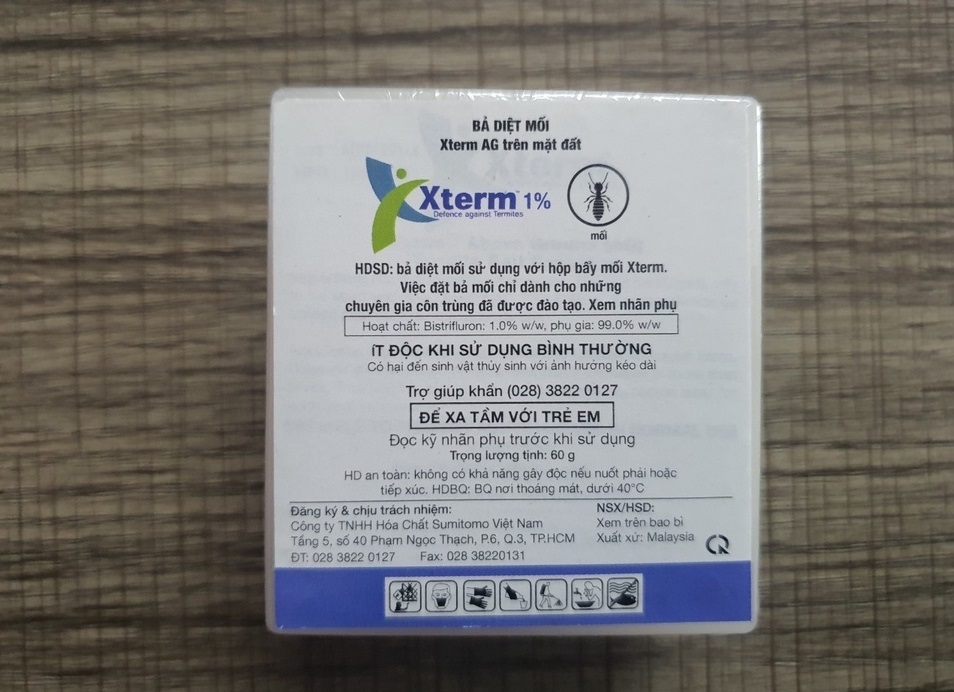 (Công nghệ diệt mối của Nhật) Bộ bả diệt mối lan truyền X-Term. Thích hợp cho khu vực ko thể phun thuốc nước