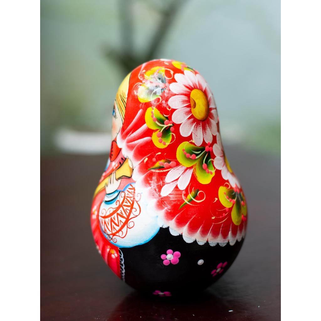 LẬT ĐẬT NGA "CÔ GÁI CHƠI ĐÀN BALALAIKA" 16CM QUÀ LƯU NIỆM NGA CỰC ĐẸP VÀ ĐỘC ĐÁO GIÁ TỐT NHẤT