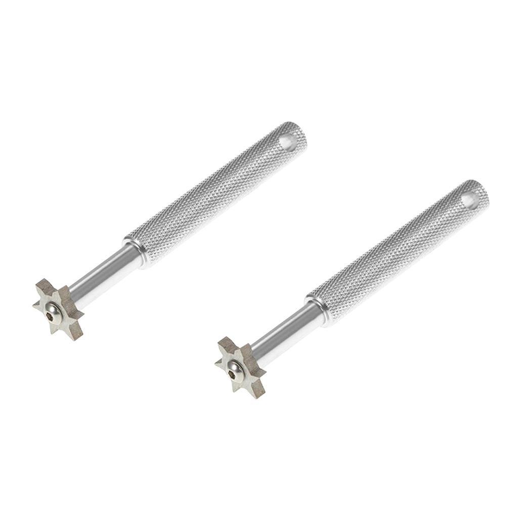 2 Pieces  & Iron Golf Club Regrooving Tool  & Cleaner