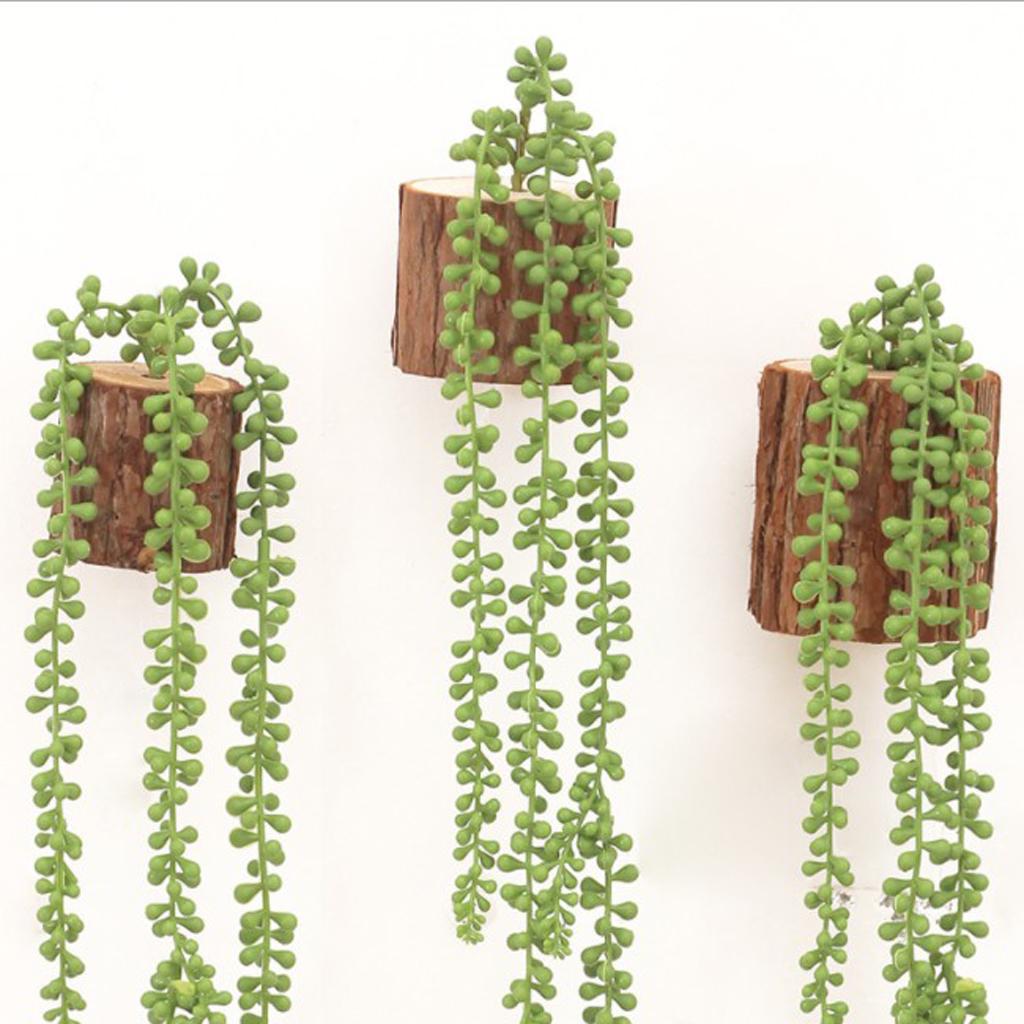 Artificial Flower String of Pearls Wall Hanging Succulents Plants