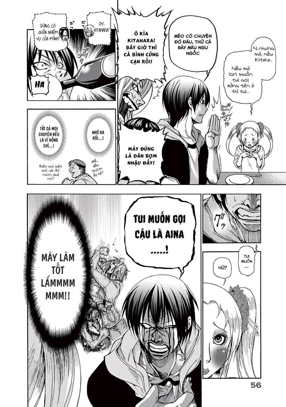 cô gái thích lặn - grand blue chapter 10 20