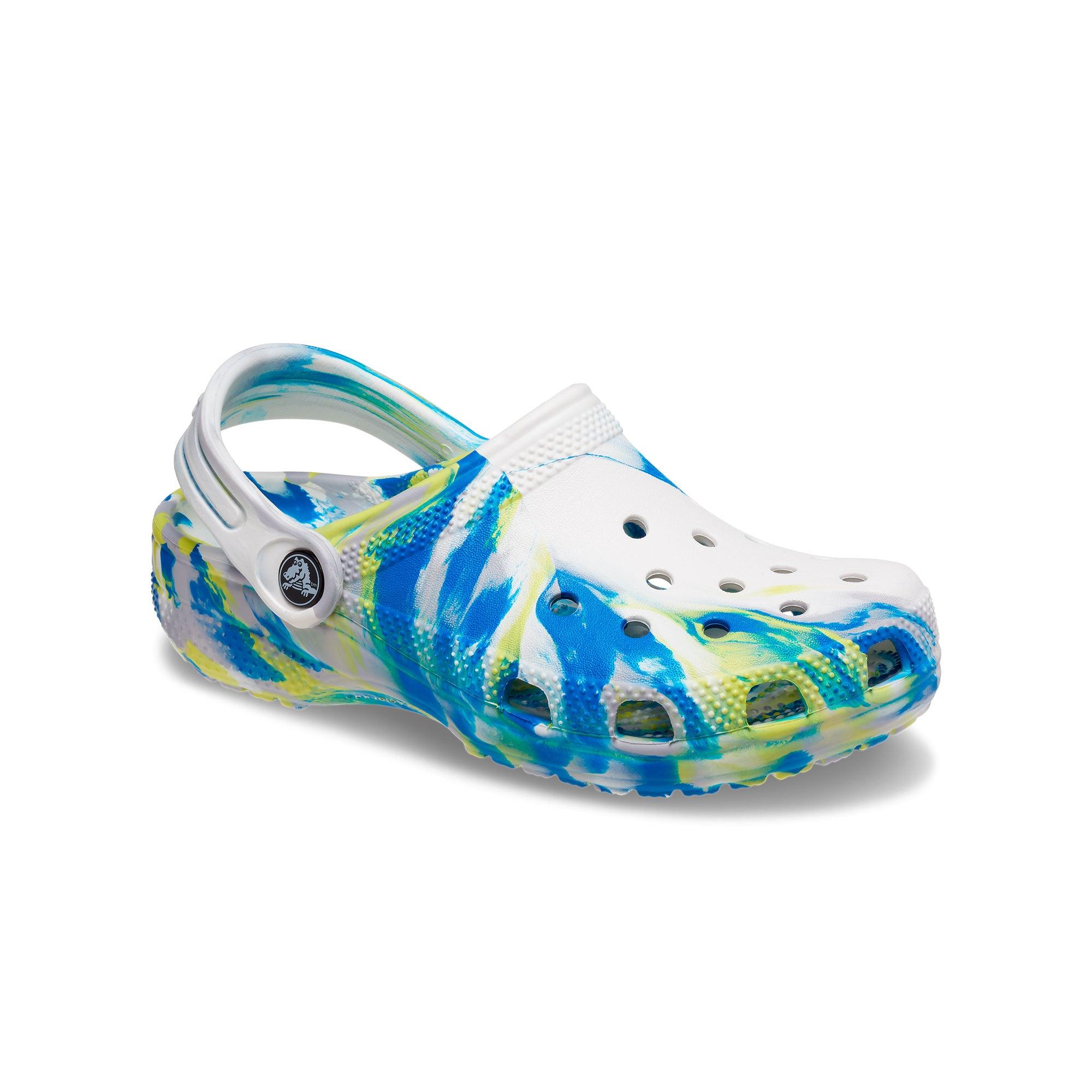 Giày lười trẻ em Crocs Classic Marbled - 207464-1E8