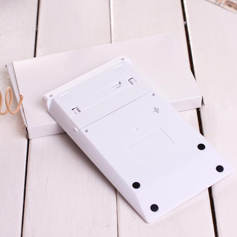 Máy tính để bàn Siêu mỏng 12 chữ số Màn hình lớn Các nút tinh thể năng lượng mặt trời và pin Bộ đếm cơ bản cho gia đình